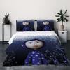 Halloween Coraline Premium Duvet Cover Set, Quilt cover Soft & Breathable,Wrinkle Resistant, Hidden Zipper and Corner Ties Christmas Gift.