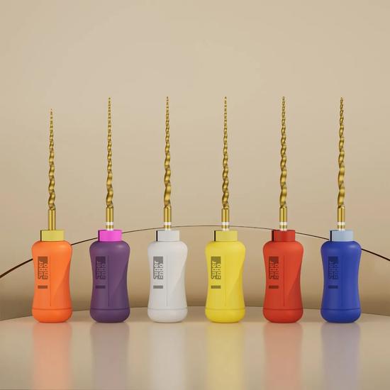 SuperEndo Gold Hand Protaper Files (Pack Of 6)