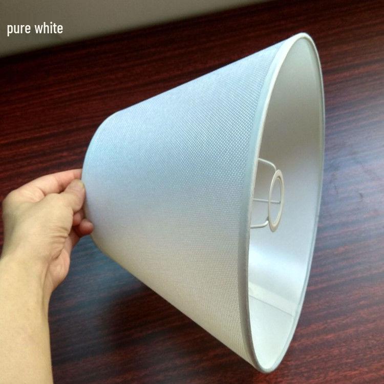 Льняной абажур для настольных, настенных, прикроватных или напольных ламп - Коллекция Feng Hong.