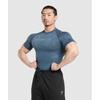 Gymshark TecTonic Бесшовная футболка Cargo Blue Cool Blue A1b1p UC4f