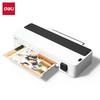 Deli Фотоламинатор 3-в-1 формата A4, штепсель CN (адаптер в комплекте)