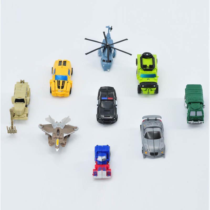 Cars Toys Transformers 7pcslot Kids Classic Robot Set For Children Toys Action Transformersrobot