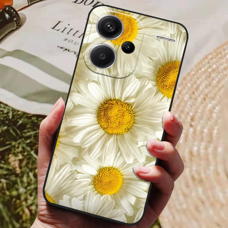 Для Xiaomi Redmi Note 13 Pro Plus Чехол Силиконовая Задняя Крышка Чехол для телефона для Redmi Note13 Pro Plus 13 Pro+ Чехлы Мягкий бампер coque