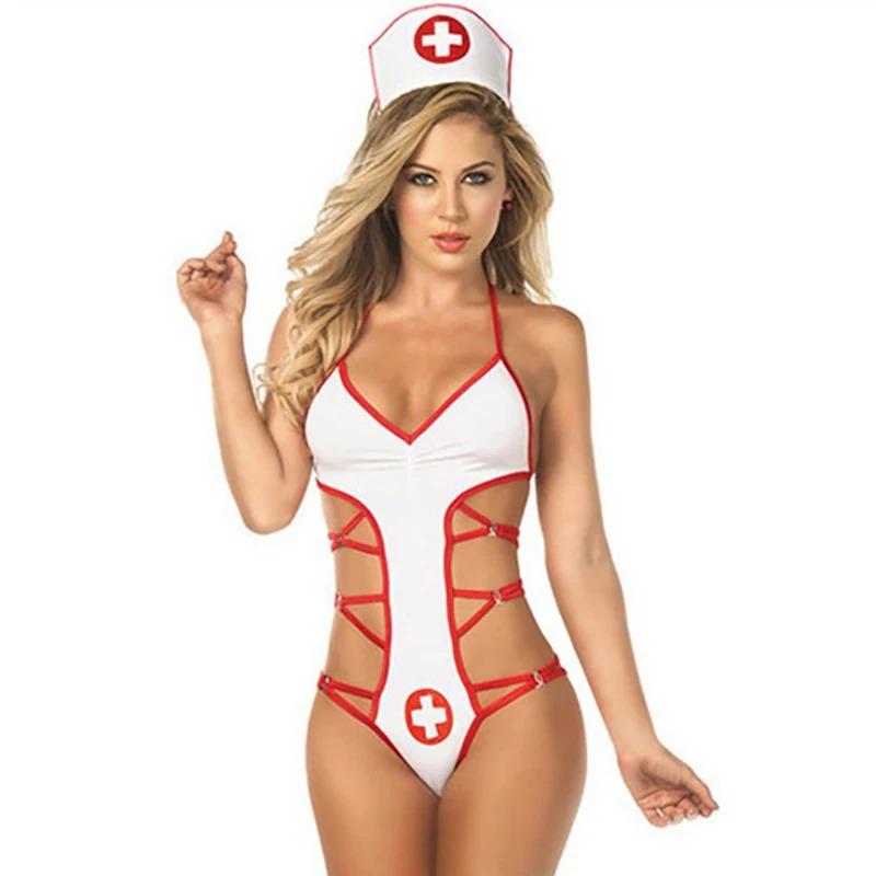Горячая сексуальная женщина нижнее белье Babydoll платье горничной униформа костюм ролевая игра экзотическая одежда сексуальное нижнее белье косплей экзотические костюмы