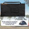 Большая вместительная сумка для хранения палатки с регулируемым шнурком из водонепроницаемой ткани Оксфорд, прочная портативная сумка-органайзер для палатки для кемпинга и пешего туризма