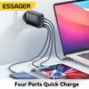 Essager 120W GaN USB Type C Charger Laptop 100W PD Fast Charge for Macbook Air M1 M2 Pro IPhone Samsung 65W Tablet Phone Chagers