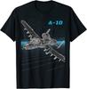 А-10 Тандерболт II (Подарочная футболка с бородавочником Размер S-5XL Унисекс футболка