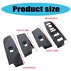 Stylish Interior Trim Window Glass Lift Button Switches Cover Door Armrest Panel for HRV Vezel 2021-2022 Left Hand Drive