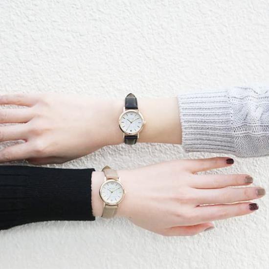 [Sun Flame Co., Ltd.] Часы Sun Flame MJL-B31-MO женские бежевые