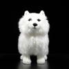 Lilizzhoumax Samoyed Plush Toy, Realistic Dog Stuffed Animal, Super Soft Plush, Kids Toy, Lifelike Dog Figure Toy, Girl's Toy, Kids Gift, Valentine's