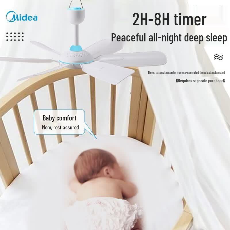 Midea Мини-портативный подвесной вентилятор, штепсель CN (адаптер в комплекте)