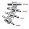 Бензиновый и дизельный топливный насос Односторонний обратный клапан, Алюминиевый сплав, Размеры 4/6/8/10 мм, для Аксессуары для ручного масляного насоса для автомобиля и лодки.