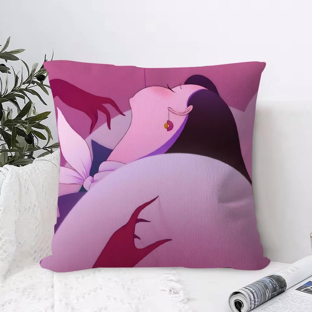 Constellation Series Cushion Cover Anti-dustmite Pillowcase Invisible Zipper Silky Short Plush Sofa Cushion Cover