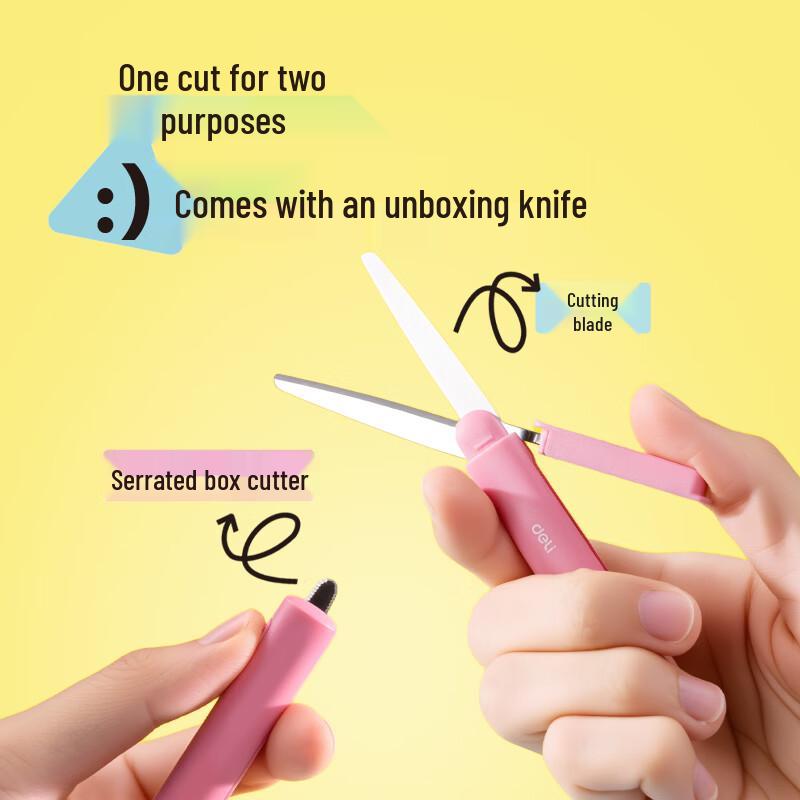 Deli 6097 Mini Portable Scissors
