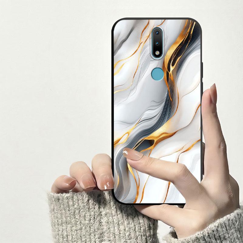 Protector For Nokia 2.4 1.4 3.4 5.3 5.4 6.2 Case Shockproof Soft Silicone For Nokia 7.2 6.3 8.3 5G Back Cover TPU Phone Case