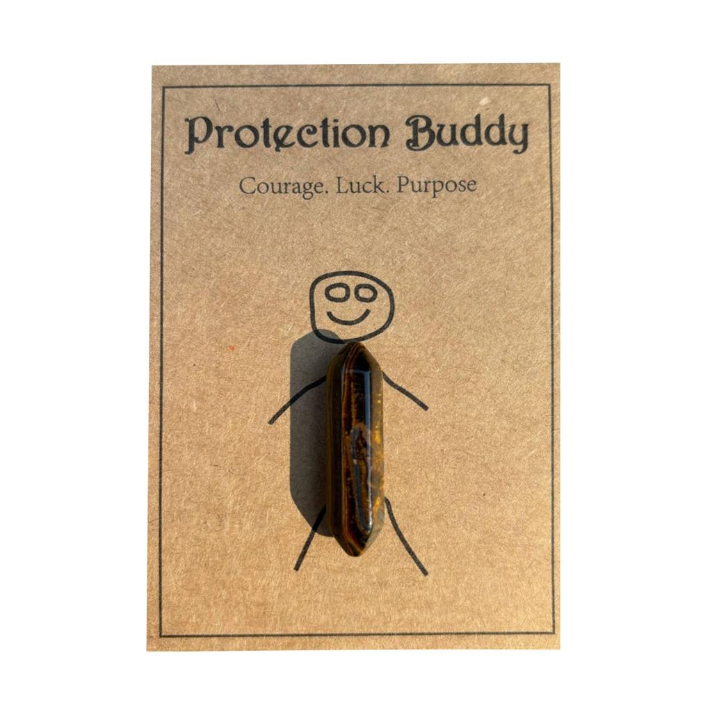 Natural Crystal Pillar Double Pointed Hexagonal Pillar Ornament Healings Crystal Card Creative Gifts