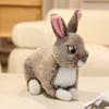 Имитация лежания, кукла-заяц, плюшевая игрушка, кукла-кролик, компания для детей, успокаивающая тряпичная кукла, подарок на день рождения