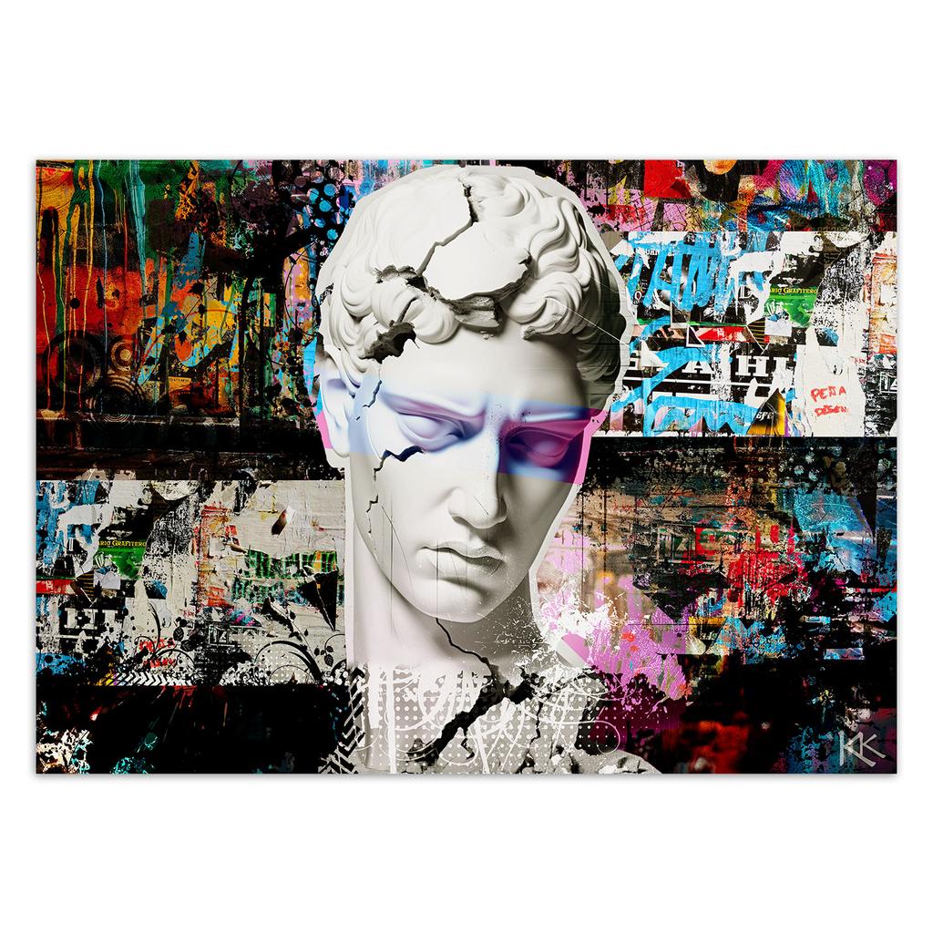 Обои Красочные Граффити Скульптура