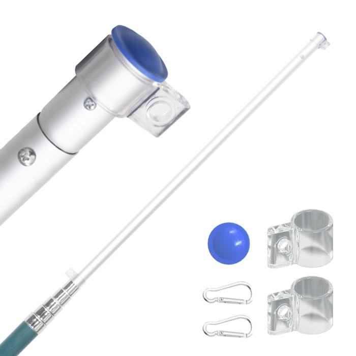 VidaXL Drapeau des États-Unis et mât 5,55 m Aluminium 3147141