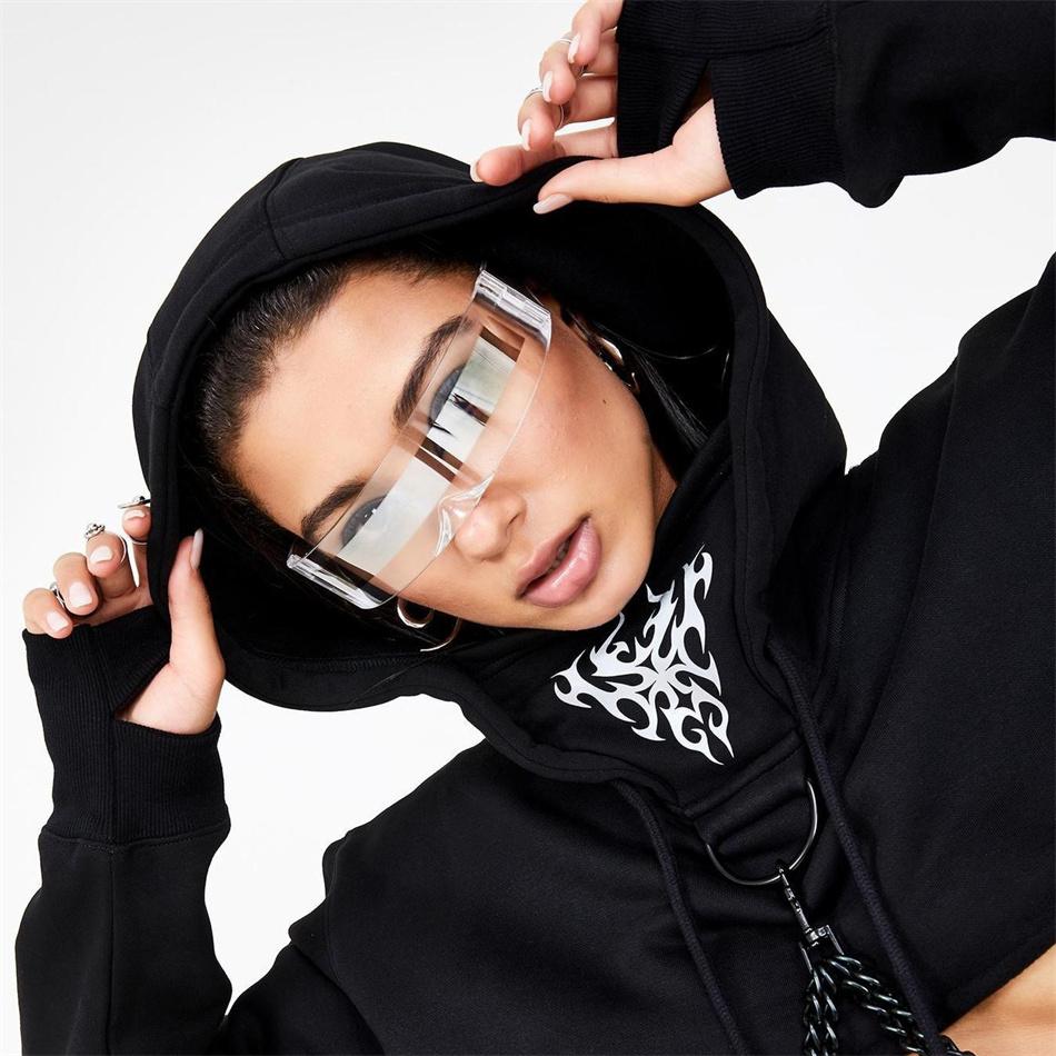 Солнцезащитные очки без оправы в стиле киберпанк в стиле ретро, зеркальные очки в стиле панк UV400, винтажные готические очки для вечеринок в стиле стимпанк