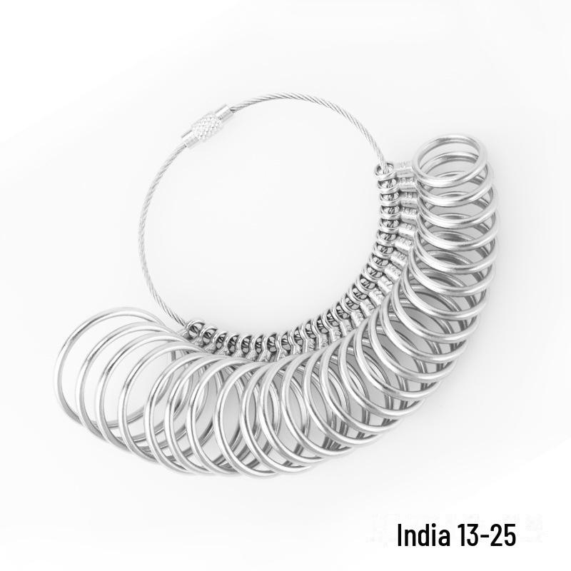 Регулируемый размер кольца: Размеры колец 0-13 США и Великобритания