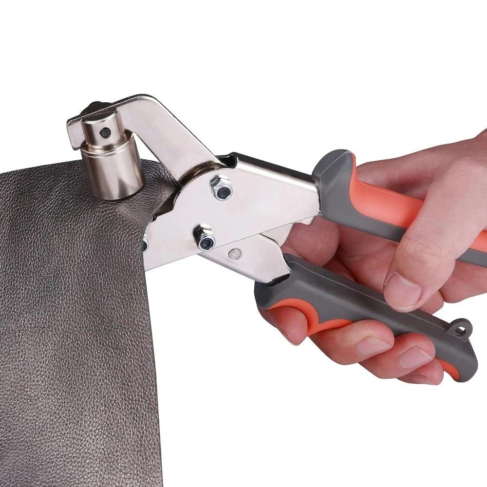 Handheld Installation Eyelets Button Pliers Comfortable Handle Manual Puncher  Hand Tool