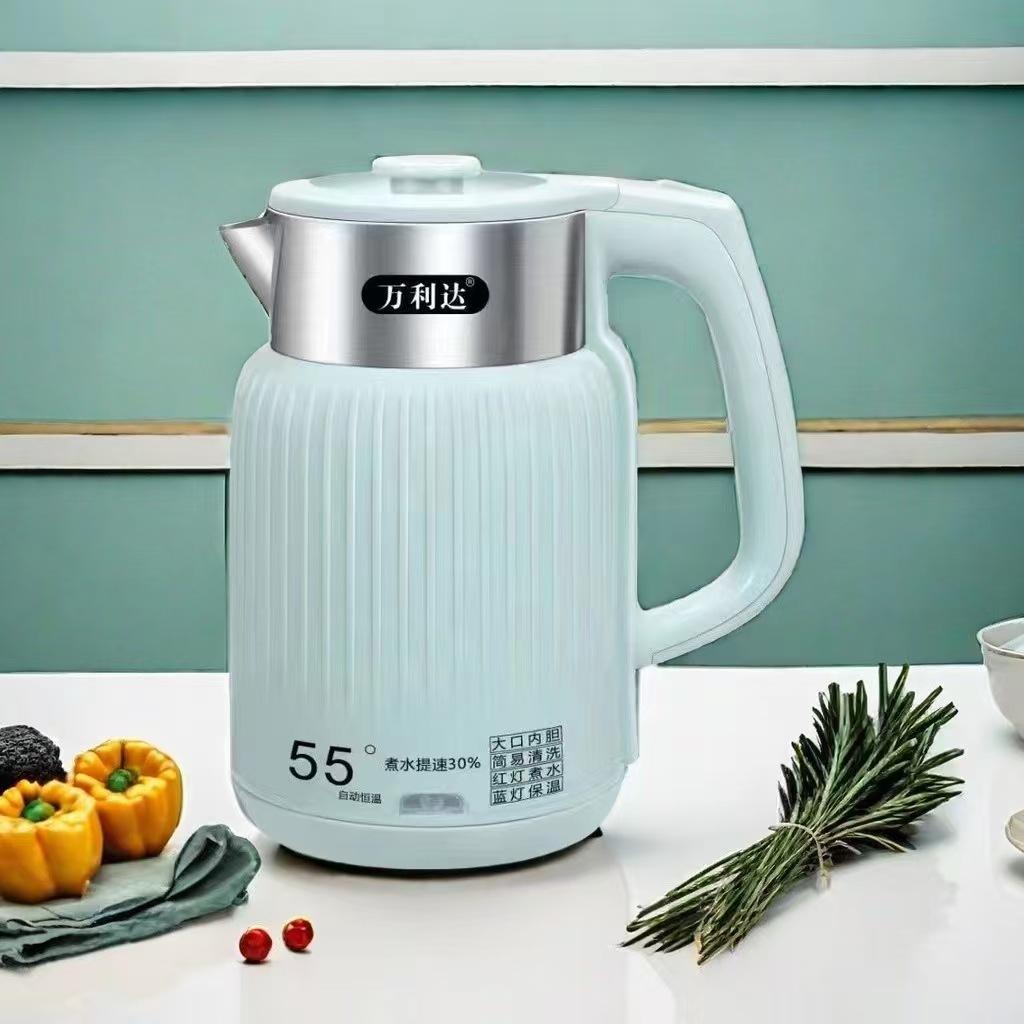 Интеллектуальный электрический чайник с постоянной температурой 1500 Вт, электрический чайник из нержавеющей стали, бытовой портативный электрический чайник объемом 1,8 л