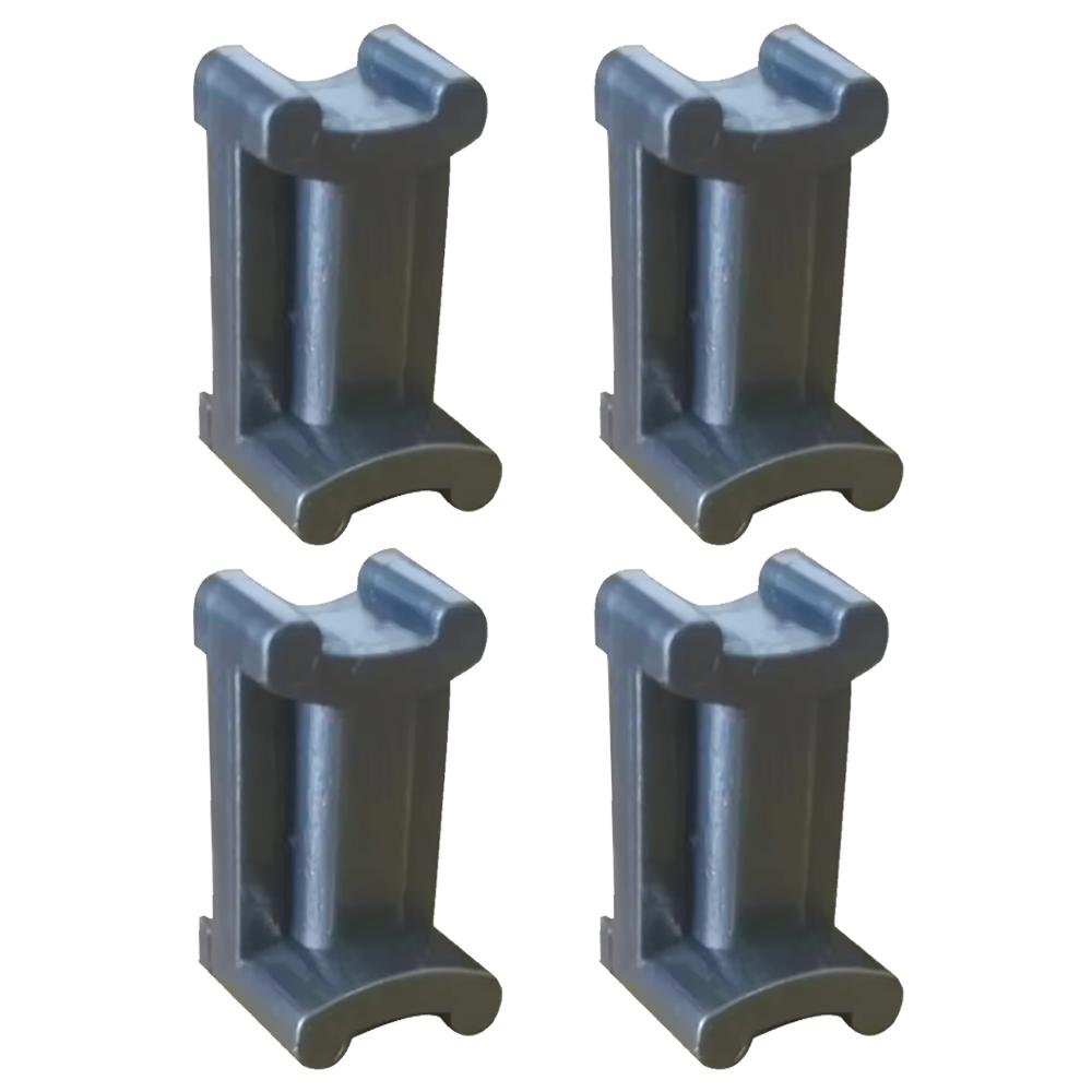 4X Только для передней двери для Honda CIVIC COUPE VII-VIII 2001-2010 Автомобильный дверной ограничитель Ремень Ремкомплект Стопор Демпфирующий зажим Черный