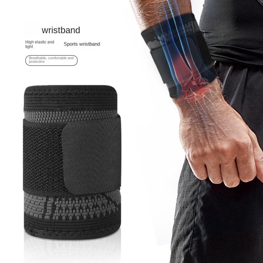 Sports Gym Breathable Basketball Sports Wrist Brace Wrist Bandage Support Wristband Wrist Straps