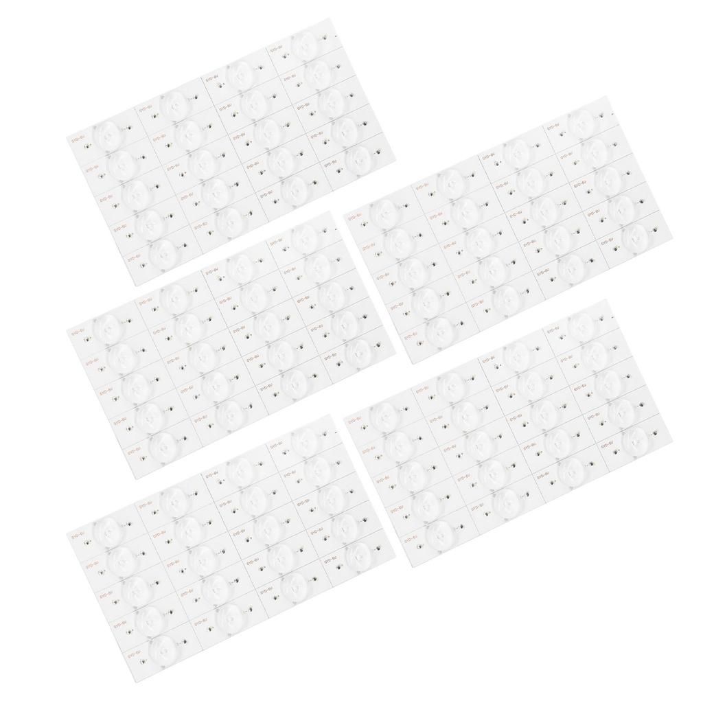 100 шт. линзовых бусин 6 В прозрачные круглые светодиодные аксессуары высокой яркости для 32?Ремонт телевизоров 65 дюймов