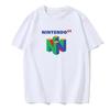 The 2025 Summer Hot Men's 100% Pure Cotton T-shirt NINTENDO Fashion Print Short-sleeved Casual Trend Y2k Men's Clothing
