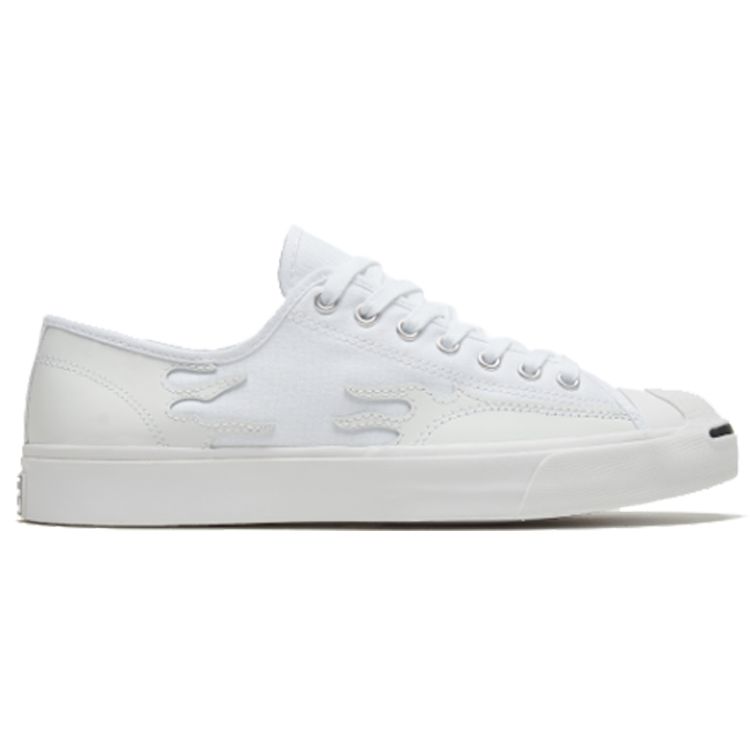 Converse Jack Purcell Simple Daily Low Top Canvas Shoes Unisex Sneakers White 168971C