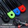 2 шт. силиконовый защитный чехол для шатуна велосипеда, универсальный защитный колпачок для горного шоссейного велосипеда, аксессуары для горного велосипеда