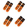 2Pairs Pumpkin Tube Socks Bat Cotton Socks Women Breathable Mid-Calf Stockings  Party