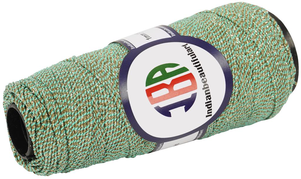 IBA Indianbeautifulart Блестящий хлопковый шнур 1 мм, нить для рукоделия, сделай сам, бисер, нить для рукоделия, нить для браслета, ожерелья, изготовления ювелирных изделий