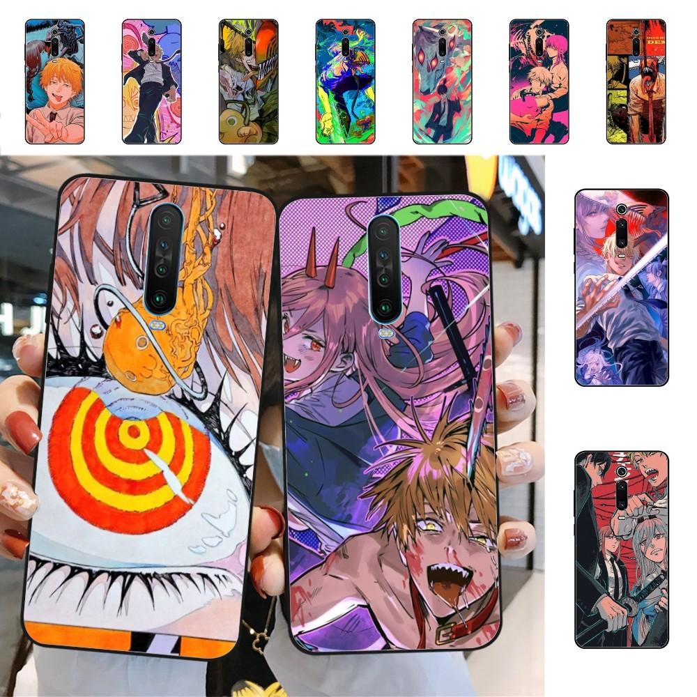 Чехол для телефона Chainsaw Man Для Redmi 5 6 7 8 9 10 plus pro 6 7 8 9 A GO K20 K30 K40 pro plus F3 Fundas