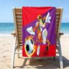 proof beach towel with a CHEETOS pattern - soft,absorbent,quick-drying,machine washable - perfect for swimming,camping,bathing