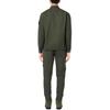 Stone Island Solid Color Badge Chest Pocket Zip Collar Long Sleeve Jacket Men Jacket Green 811511103-V0059