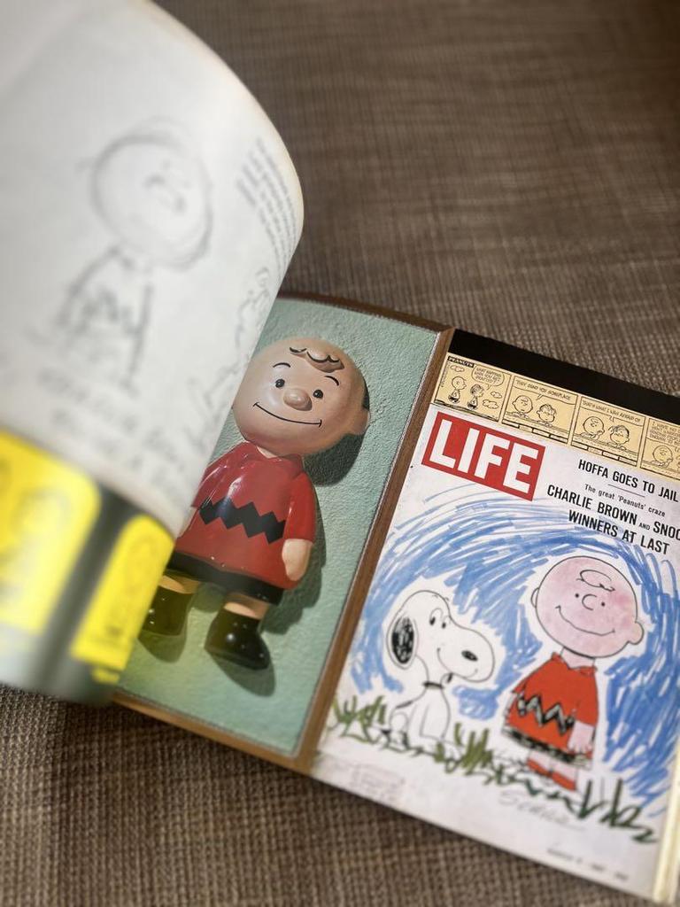 [Б/У] SNOOPY зарубежные книги, заводная кукла, чехол