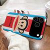 Классический Модный Логотип P-Paul F-Frank Для IPhone 16 15 14 13 12 11 17 Pro Max Plus Волна Гофрированный Чехол для Телефона Защитный От Падений