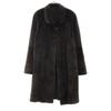 SAGA MINK Fur Coat F Brown Fur Women Used