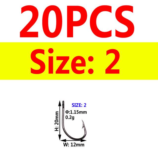 Рыболовные крючки Bimoo, 1 упаковка, 3 шт., безупречные рыболовные крючки O'shaughnessy, острые крючки с колючками для пресноводной рыбалки в соленой воде