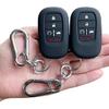 Чехол для ключа-брелока TANDRIVE Для (5 кнопок) Honda 2026 2025- Civic Accord CR-V HR-V Pilot И 2026 Passport, Силикон, 2 шт., Черный