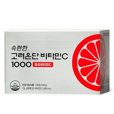 Easy Korea Eundan Витамин C 1000 Нейтральный Витамин C 120 таблеток, 120 таблеток, 1 шт.