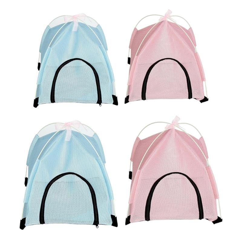 Простой летний вигвам для домика для питомца, комнатная палатка-вигвам для мелких животных, складное укрытие, мебель для питомца