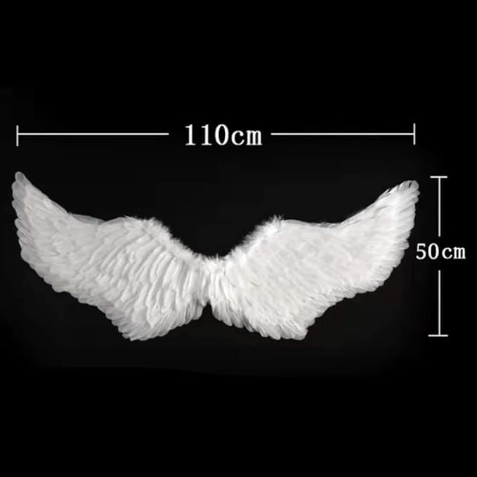 Косплей-набор «Крылья ангела» Крылья дьявола Крылья ангела Детский Взрослый Унисекс Аксессуары для костюма Маскарадный костюм Костюм ангела Рождество Хэллоуин Трансформация