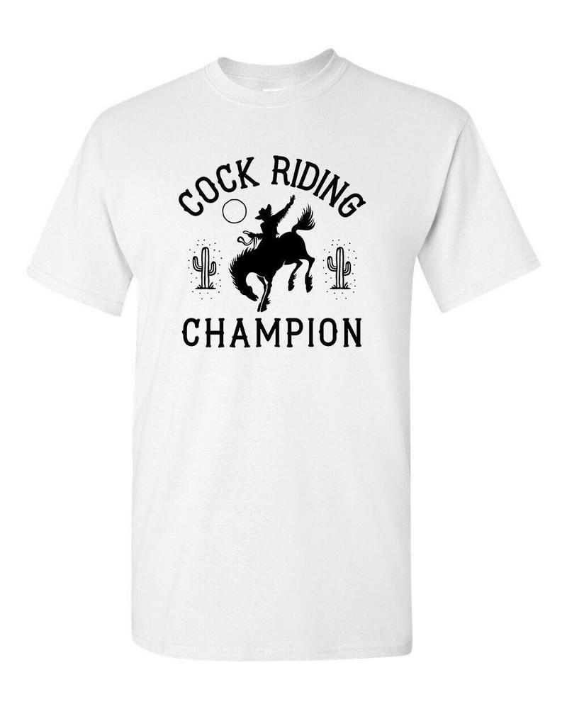 Унисекс Футболка в полоску Белая 100% Хлопок Новинка C*CK Riding Чемпион Родео
