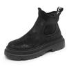 Men's 2022 Winter High-Top Martin Boots with Thick Sole and Fashion Sock Design for Work and Outdoor Wear