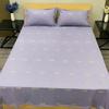 Cartoon Flannel Bed Sheet - Double or Single Size, Perfect for Dorms, In Stock
