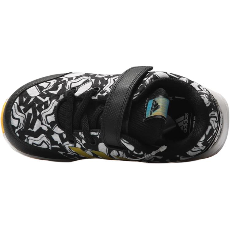 Adidas STAR WARS Slip Resistant Anti Kick Low top Toddler Shoes Black Infant And Toddler BY3025
